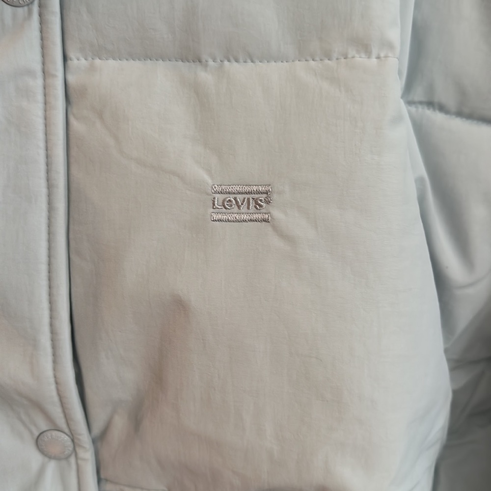 NWT Levi’s Cinch Waist Puffer Jacket XXL - Picture 3 of 12